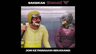 Nebes sikit first time jumpa depan-depan. 🦇 #KeluangMan #PZTM