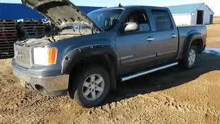 2007 GMC SIERRA 1500 CREWCAB 4WD TRUCK/ RUNNING