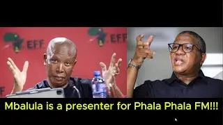 EFF: Malema MOCKS Fikile Mbalula #effpresser