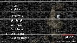 Five Nights at Freddy's night 5 6 7 beaten