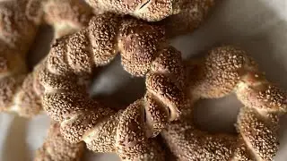 🥯 Homemade Turkish Bagel recipe - Simit & Winter Comfort Vegetable soup 