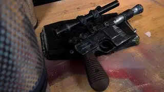 How To make and paint  Han Solo's Blaster star wars prop 3d printed