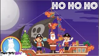 A Pirate's Christmas Day | Pirate Xmas Song | Kids Christmas Song | Ho Ho Ho | Santa | Pirate Tale |