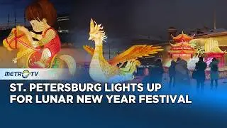 Chinese Lantern Exhibition Celebrates Year of the Horse in St  Petersburg