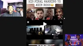 Adin Gets Pressed by Glasses Malone for Beef w/ Doechii #holyshabazz