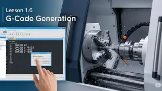 Mastercam Lathe: G-Code Generation सीखें! 💻 #CNCProgramming | Mastercam 2023 (Lesson 1.6) 