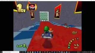 MKDD CT - N64 Bowser's Castle