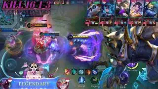 Solo Ranked Pick Helcurt Jungler ,,Combo Zhuxin & Franco Auto Full Stun😱☠️ Helcurt Gameplay MLBB