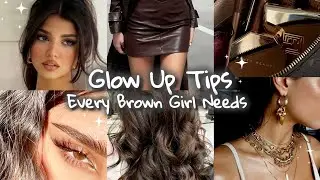Glow Up Tips Every Brown Girl Needs ! *Naturally* 🎀