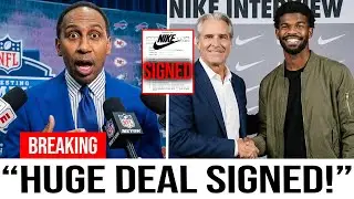 2 минуты назад: Шедур Сандерс подписал крупный контракт с Nike &mdash; НФЛ в шоке! Фанаты ликуют!