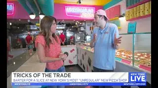 Unregular Pizza on NEW YORK LIVE (NBC4) with Lauren Scala