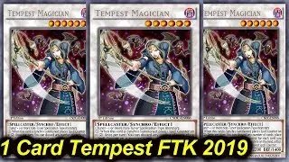 【YGOPRO】1 КАРТА TEMPEST MAGICIAN FTK ИЮЛЬ 2019