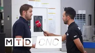 Okuma Genos M460V-5AX on show at NCMT