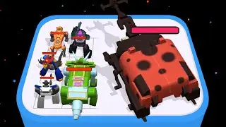 MERGE ROBOT RISE BATTLE - Robo Merge War, Transform & Battles, New Episode!