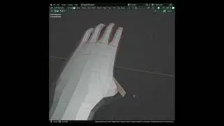 How To Quickly Model A Hand #blender #modeling #tutorial
