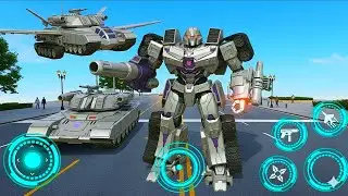 Robot Justice War: Megatron Tank Jet Transformers Game 2025 Part 10 - Android Gameplay