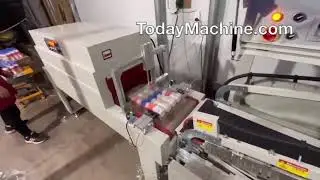 Automatic L Type Shrink Wrapping Machine for Books Gift Box Shrink Wrapping Machine