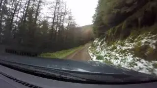 Driving up Devils Bit  - Kilduff, Tipperary