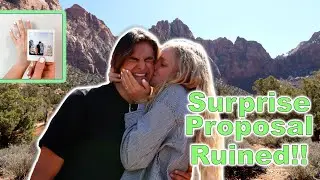 She said yes! I BLEW Drakes surprise proposal! We&rsquo;re ENGAGED