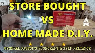 STORE BOUGHT VS. HOME MADE D.I.Y. FIRE STARTERS #diy