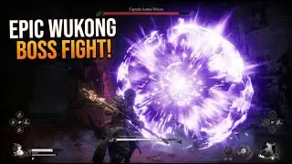 Surviving Captain Lotus-Vision&rsquo;s Wrath(Uncut Fight) - Black Myth: Wukong, Chapter III