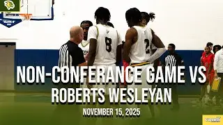 Felician Men's Basketball vs Roberts Wesleyan Non Conference matchup Nov 15th 2025