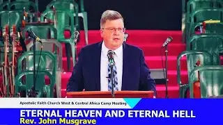 2025 Camp Meeting - Bible Teaching.21 - 08 - 2025. Apostolic Faith WECA