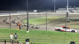 Extreme Outlaw Midget A-Feature Arrowhead Speedway 7/25/2025