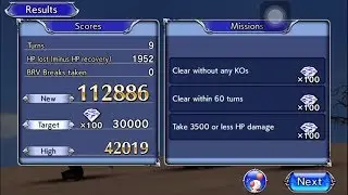 DFFOO - Eiko The Small Summoner lvl70 Coop 100k+ pts team