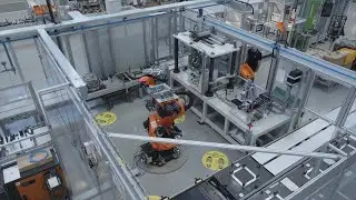 Production of the Alpine A390 engine at the Amp&egrave;re plant in Cl&eacute;on - 7DL Motor Assembly Line