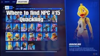Where to Find Fortnite NPC 15: Quackling - Chapter 3, Season 2