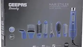 Geepas hairstyler||8 in1 hairstyler||Geepas hairstyler review #trending #straightener #straighthair