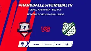 MUNICIP. DE PILAR VS. C.S. Y D. ISIDRO CASANOVA  | TORNEO METRO APERTURA | 3RA. DIV. CAB.