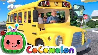The Wheels on the Bus | CoComelon Nursery Rhymes & Kids Songs | viral kids songs