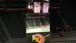 Red Wings goal horn test 🚨 EMPTY ARENA! #hockey #redwings