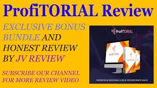 ProfiTORIAL Review ➤ Watch ProfiTORIAL Reviews ➤ By JV Review