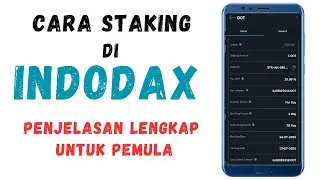 CARA STAKING DI INDODAX TERBARU !!!