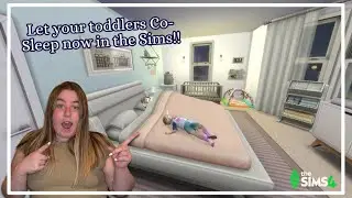 👶 Мод для совместного сна малышей 🛏️ | Моды для Sims 4: тапочки, вегетарианские награды и новые т...