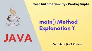2 What is public static void main in JAVA ? Discussing psvm of Java ? Java Main Method ?