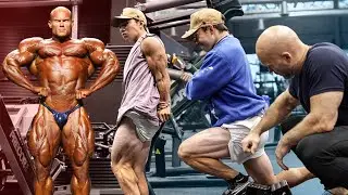 BUILDING OLYMPIA LEGS W/ IFBB PRO BEN PAKULSKI! || Tristyn Lee
