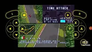 1992 F1 Grand Prix Part II Super Nintendo Title 