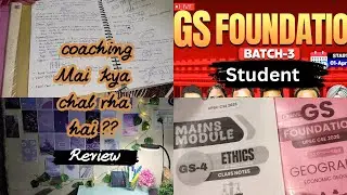 Sarrthi ias Batch-3 Student ✨ || GS Foundation batch Review ||  #upscvlogs #upsccoaching #upscvlog