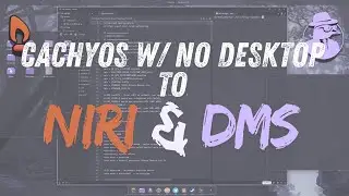 От TTY до Niri: Полная установка CachyOS с Dank Material Shell (DMS)