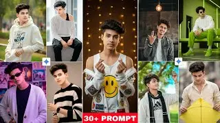 30+ GEMINI AI PROMPTS | ONE CLICK AI PHOTO EDITING | NEW TRENDING PHOTO EDITING | BOYS NEW PROMPT 💥