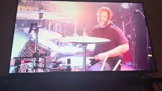 Aaron Gillespie Drum Cam With Guitar Cover  