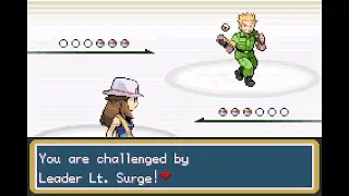 Pokemon Wave Blue &bull; Leader Lt. Surge