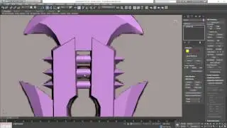 Fantasy Handpainted Weapon Modeling and Unwrapping Time Lapse