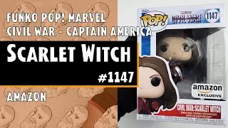 Funko Pop Civil War: Scarlet Witch - 1147 - Amazon // Just One Pop Showcase