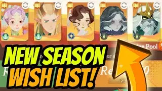 Updated NEW SEASON Hero Wish List! AFK Journey Guide #afkjourney