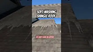 How to soft wash a shingle roof 📍 AUSTIN